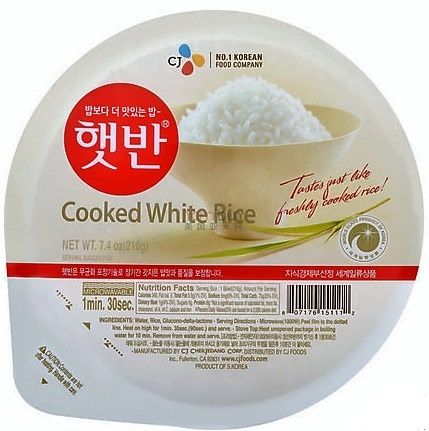 韩国 即食米饭 可微波 210g